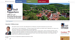 Desktop Screenshot of pappenheim.de